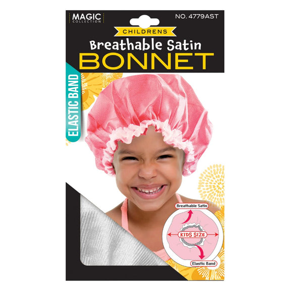 MAGIC Children's Breathable Satin Bonnet