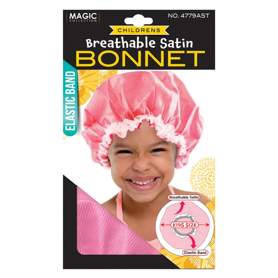 MAGIC Children's Breathable Satin Bonnet