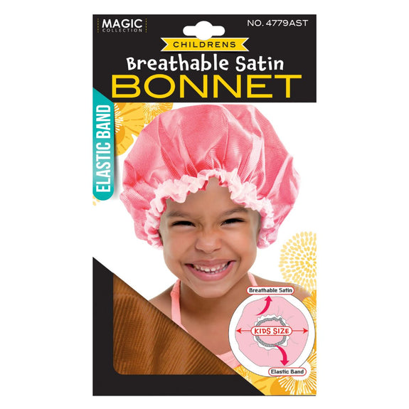 MAGIC Children's Breathable Satin Bonnet