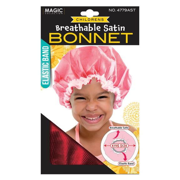 MAGIC Children's Breathable Satin Bonnet