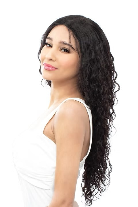 SENSUAL 100% NATURAL HUMAN HAIR HD360 LACE WIG ITALIAN WEAVE