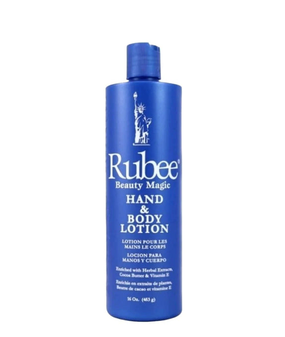 RUBEE HAND & BODY LOTION 16 OZ