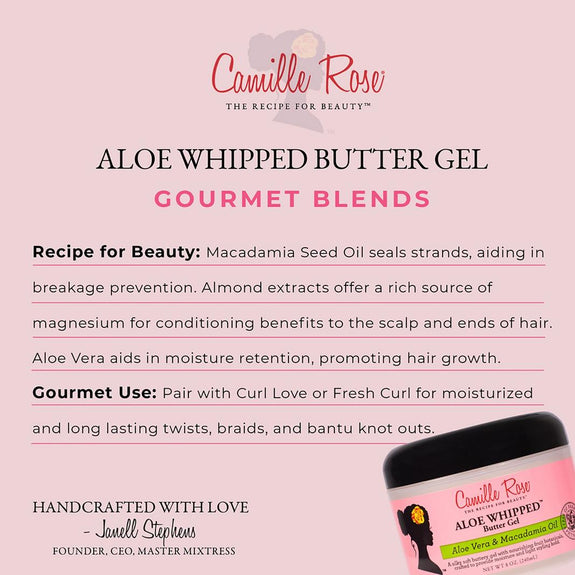 CAMILLE ROSE ALOE WHIPPED BUTTER GEL- 8 OZ