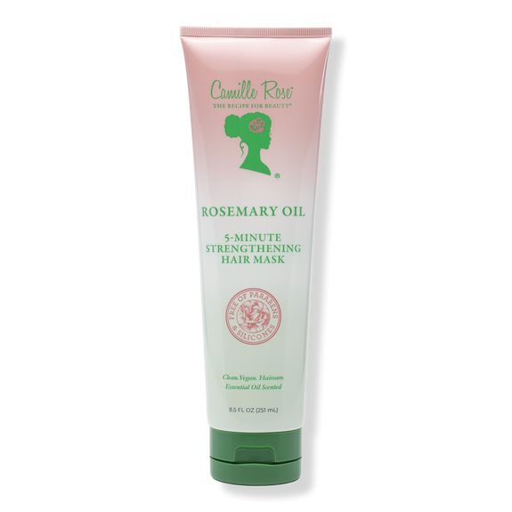 CAMILLE ROSE 5 MINUTE STRENGTHENING HAIR MASK WITH ROSEMARY OIL-8.5 oz