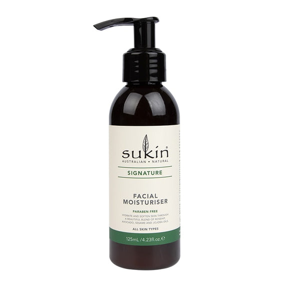 SUKIN SIGNATURE Facial Moisturiser Pump 125ml