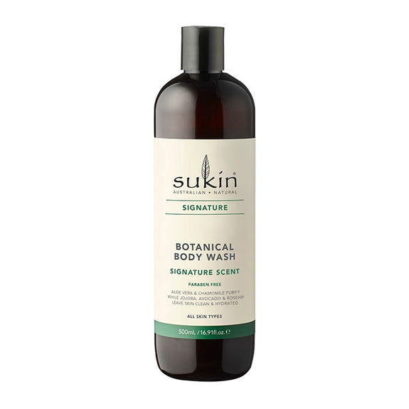 SUKIN SIGNATURE Botanical Body Wash	500ml