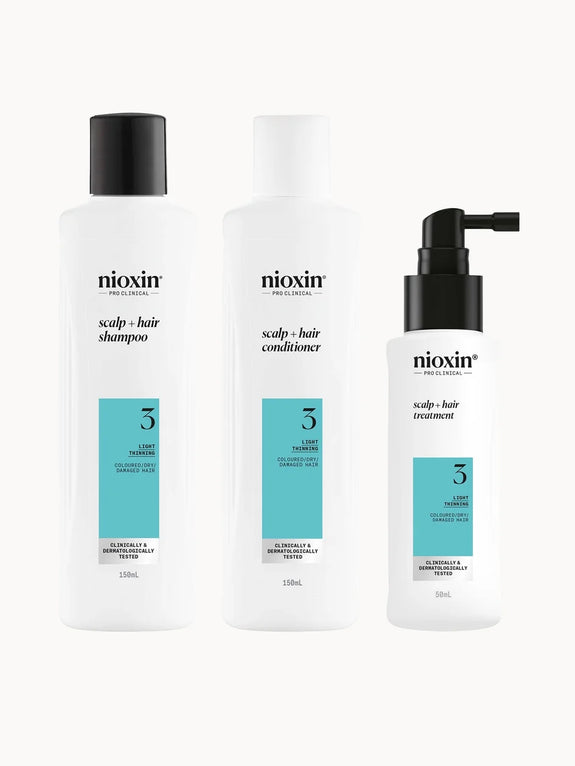 Nioxin System 3 Trial Kit for Coloured Thinning Hair