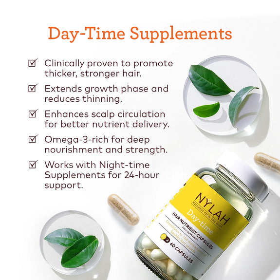 NYLAH NATURALS Day-time Hair Nutrient Capsules