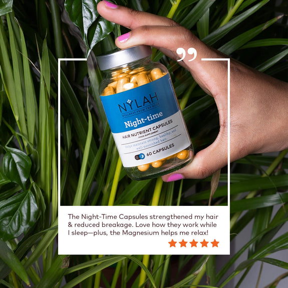 NYLAH NATURALS Night-time Hair Nutrient Capsules