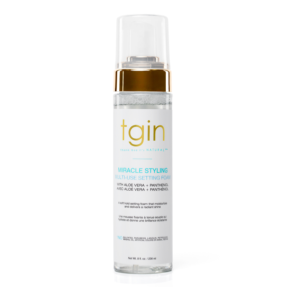 TGIN Miracle Styling Multi-Use Setting Foam 8 oz