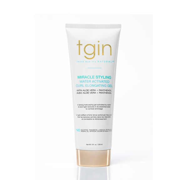 TGIN Miracle Styling Water Activated Curl Elongating Gel 8oz