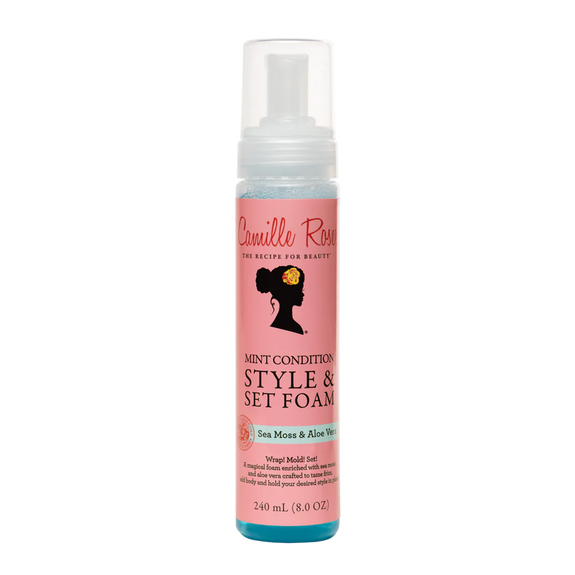 Camille Rose Mint Condition Style & Set Foam 240ml/ 8oz