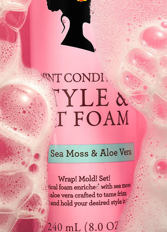 Camille Rose Mint Condition Style & Set Foam 240ml/ 8oz