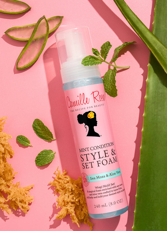 Camille Rose Mint Condition Style & Set Foam 240ml/ 8oz