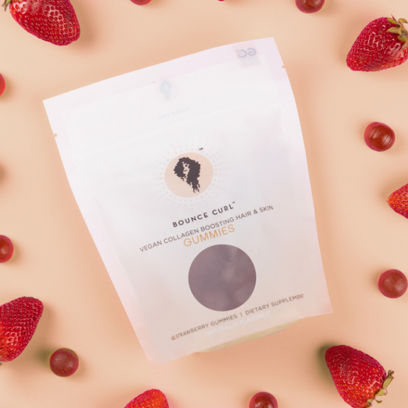 Bounce curl Vegan Collagen Boosting Hair & Skin Gummies