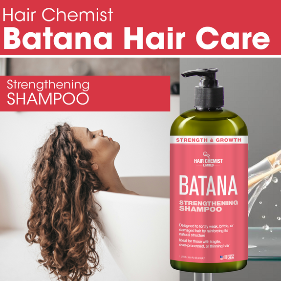 HAIR CHEMIST BATANA STRENGTHENING SHAMPOO 33.8 OZ.