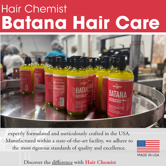 HAIR CHEMIST BATANA STRENGTHENING SHAMPOO 33.8 OZ.