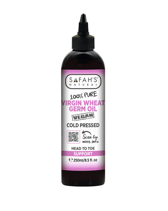 SAFAH'S'' COLD PRESSED 100% PURE VIRGIN WHEAT GERM OIL