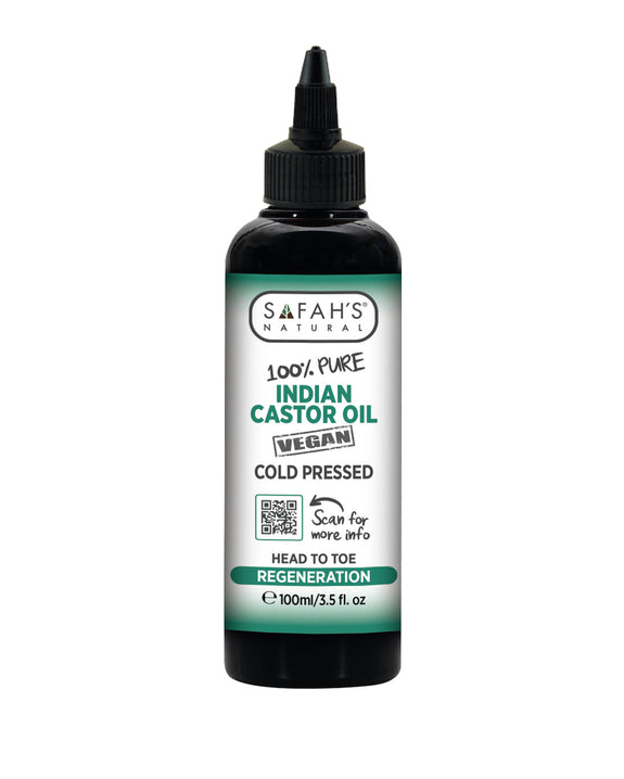 SAFAH'S' COLD PRESSED 100% PURE INDIAN CASTOR OIL