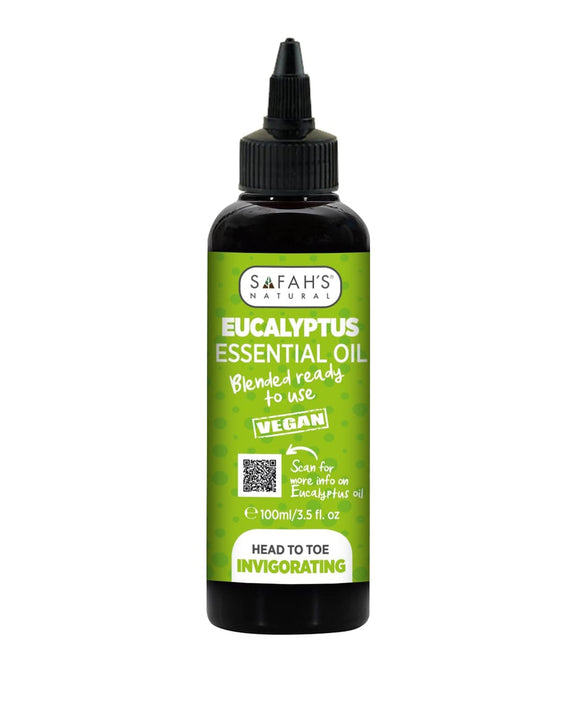 SAFAH'S EUCALYPTUS ESSENTIAL OIL (BLENDED READY READY TO USE) 250ML