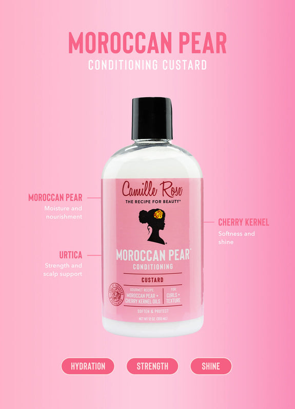 Camille Rose Moroccan Pear Conditioning Custard 355ml/12oz