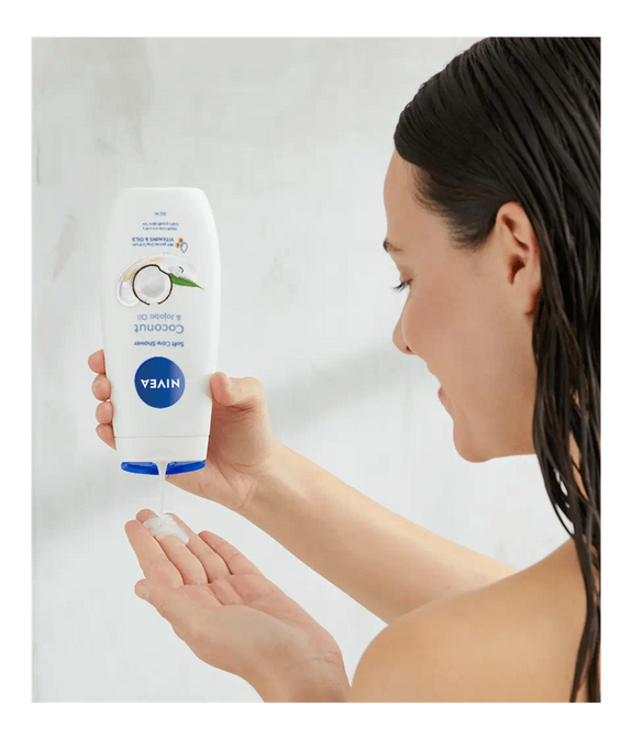 NIVEA COCONUT & JOJOBA OIL SHOWER CREAM 250 ML