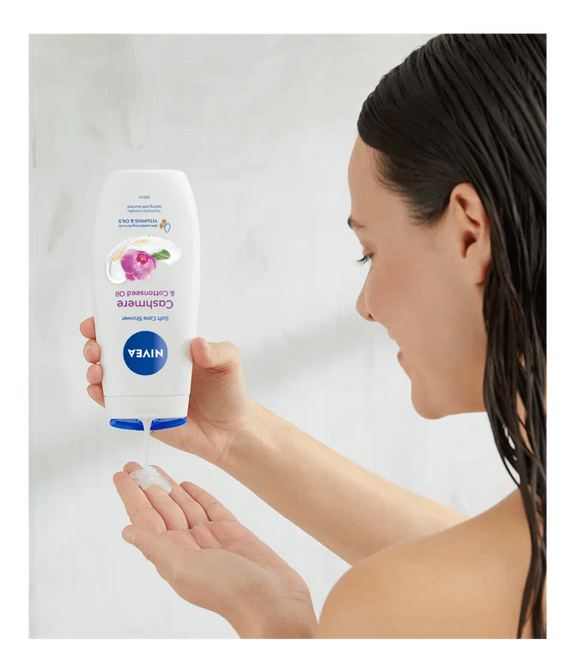 NIVEA CASHMERE & COTTON SEED OIL SHOWER CREAM 250 ML