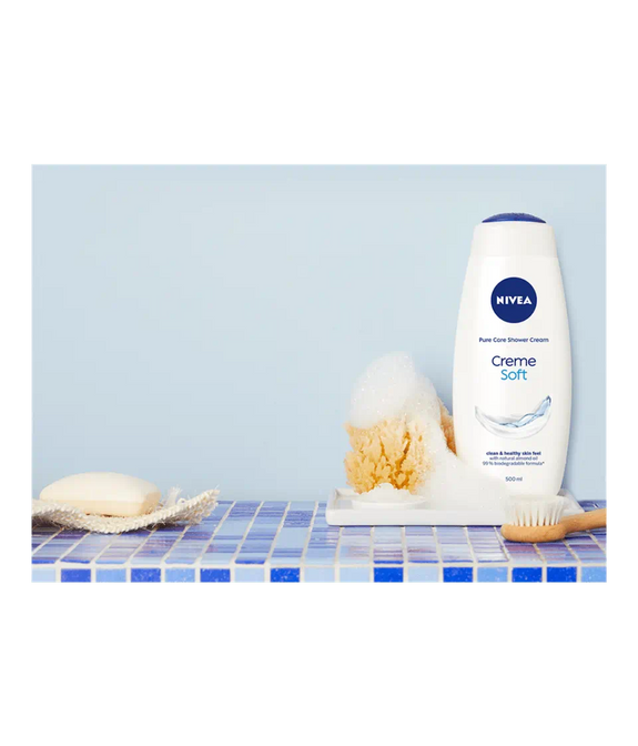 NIVEA CREME SOFT SHOWER CREAM 500ML