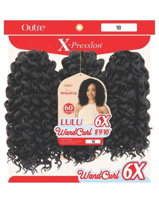Outre X-Pression Twisted Up LuLu Wandcurl 8"9"10"
