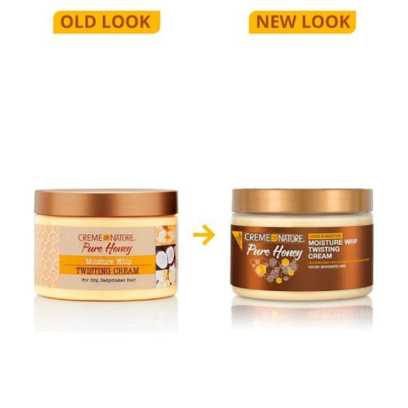 Creme of Nature Pure Honey Hair Food Smoothing & Frizz Control Curl Defining Cream 326g
