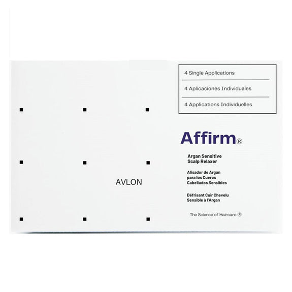 AVLON Affirm Conditioning Relaxer KIT System Sensitive Scalp Cream Relaxer KIT