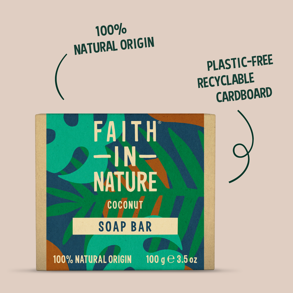Faith In Nature Coconut Soap Bar 100g