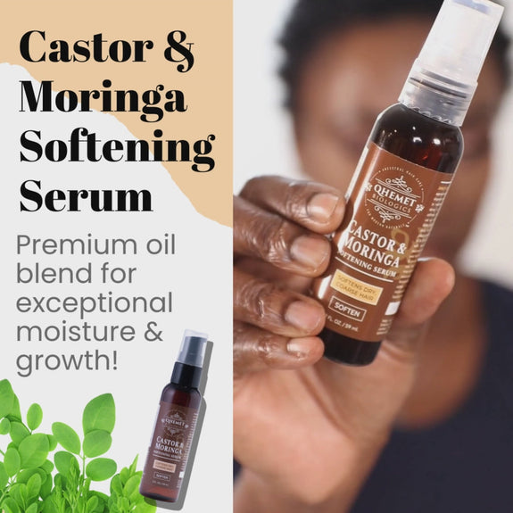 Qhemet Biologics Castor & Moringa Softening Serum 2oz