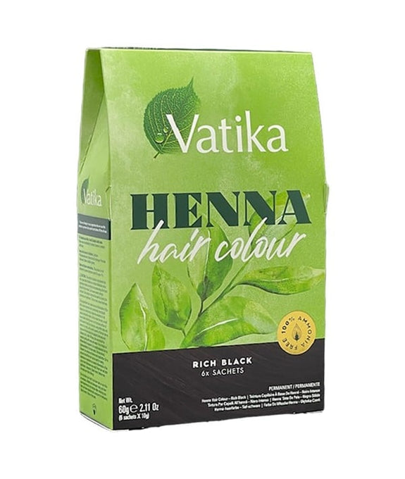 DABUR VATIKA Henna Hair Colour Sachets  10 g x 6