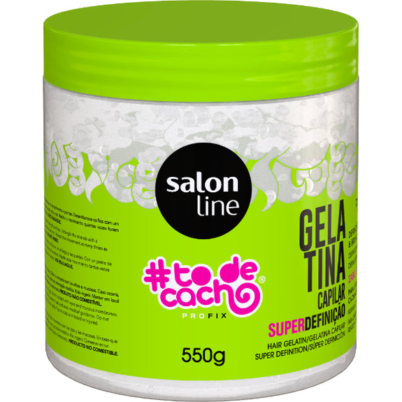 Salon Line todecacho – Gelatina Capilar Super Definiçao 550g