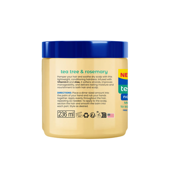 Hollywood Beauty Tea Tree & Rosemary Nourishing Scalp & Hair Balm 226g/8oz