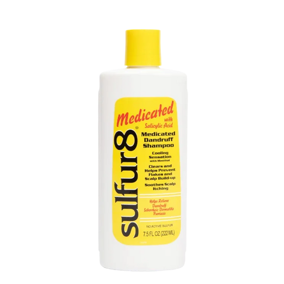 Sulfur8 Medicated Dandruff Shampoo with Salicylic Acid 222ML
