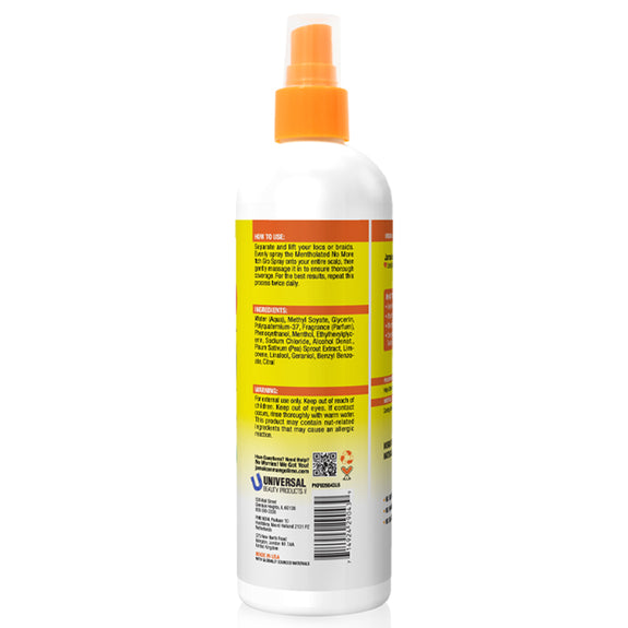 JAMAICAN MANGO & LIME Mentholated No More Itch Gro Spray 8 oz