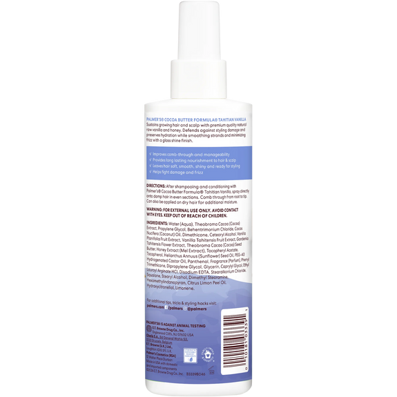 Palmer's Tahitian Vanilla Leave-In Conditioner 250ml/8.5oz