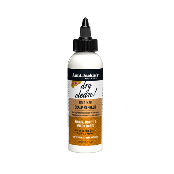 AUNT JACKIE'S CURLS & COILS Dry Clean! No Rinse Scalp Refresh