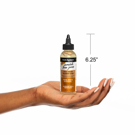AUNT JACKIE'S CURLS & COILS Scratch Free Zone Itch & Tension Treatment Serum
