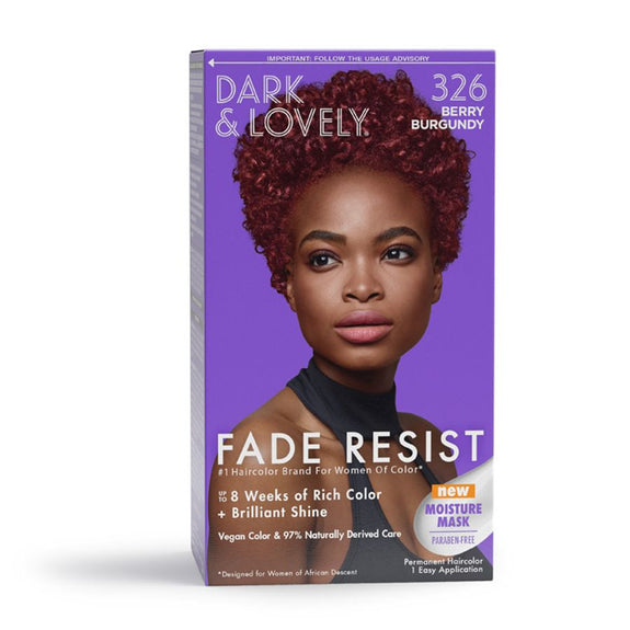 DARK & LOVELY  FADE RESIST COLOR-PERMANENT HAIR COLOUR