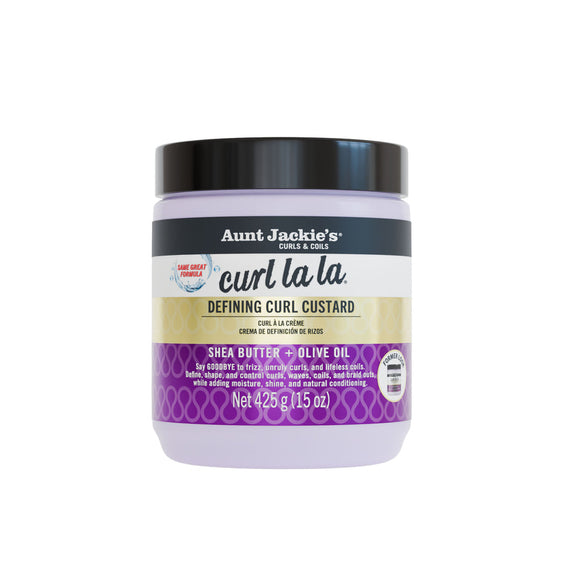 Aunt Jackie's Curls & coils  Curl La La  Defining Curl Custard 426g/15oz
