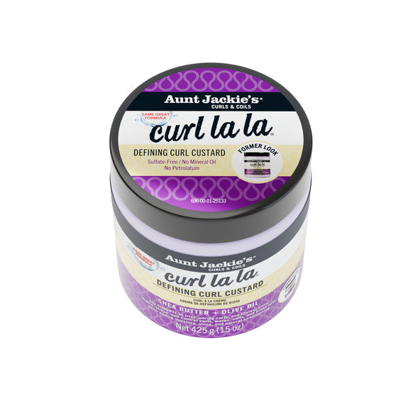 Aunt Jackie's Curls & coils  Curl La La  Defining Curl Custard 426g/15oz