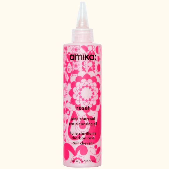 AMIKA reset pink charcoal scalp cleansing oil 200 ml