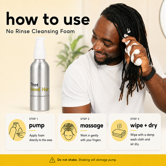 That Good Hair No Rinse Cleansing Foam