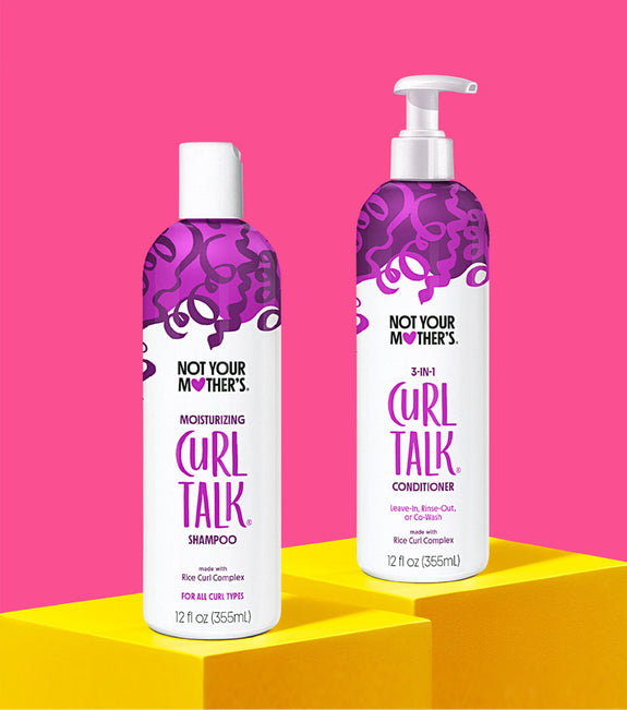 NOT YOUR MOTHER’S  CURL TALK CURL CARE SHAMPOO 12 oz