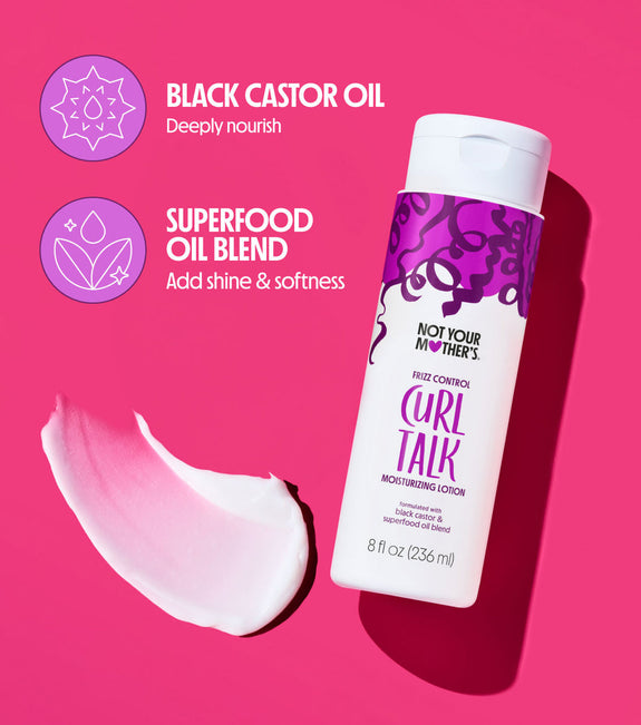 NOT YOUR MOTHER’S CURL TALK FRIZZ CONTROL MOISTURIZING LOTION 8 oz