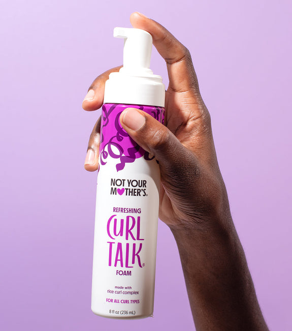 NOT YOUR MOTHER’S CURL TALK REFRESHING FOAM 8 Oz