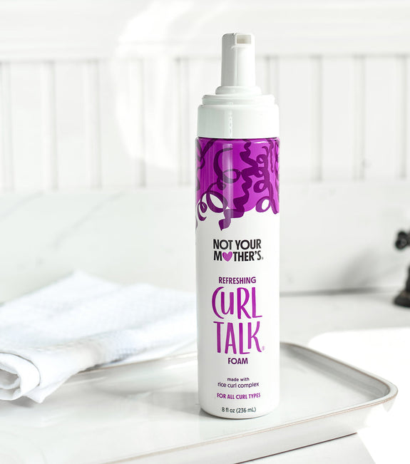 NOT YOUR MOTHER’S CURL TALK REFRESHING FOAM 8 Oz